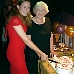 50th Cake being cut